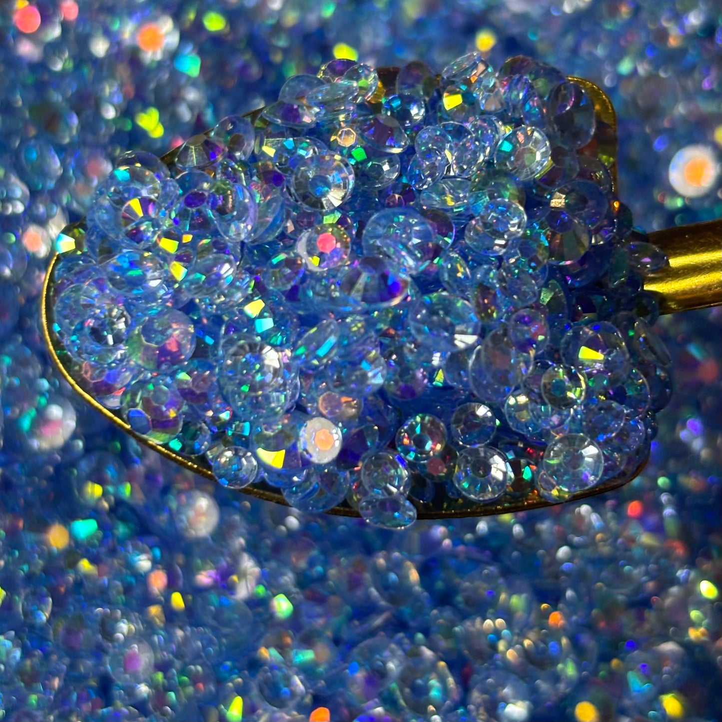 Transparent AB Jelly Resin Mixed Sizes