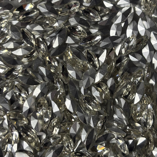 Marquise Crystal Clear Rhinestones