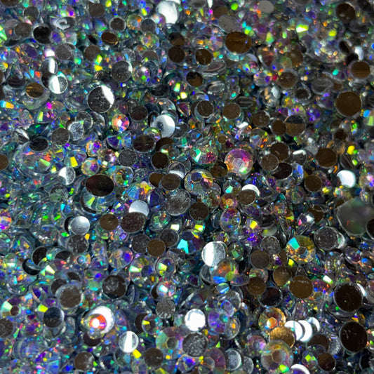 Crystal AB Silverback-Mixed Sizes